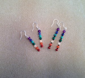 chakra earrings